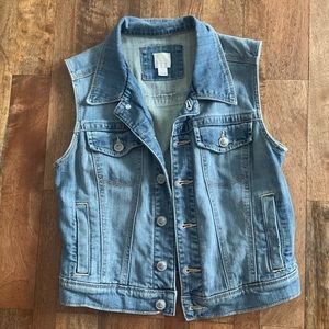 Lauren Conrad denim vest